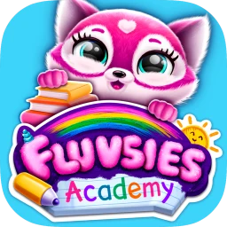 Fluvsies Academy - 儿童游戏 图标