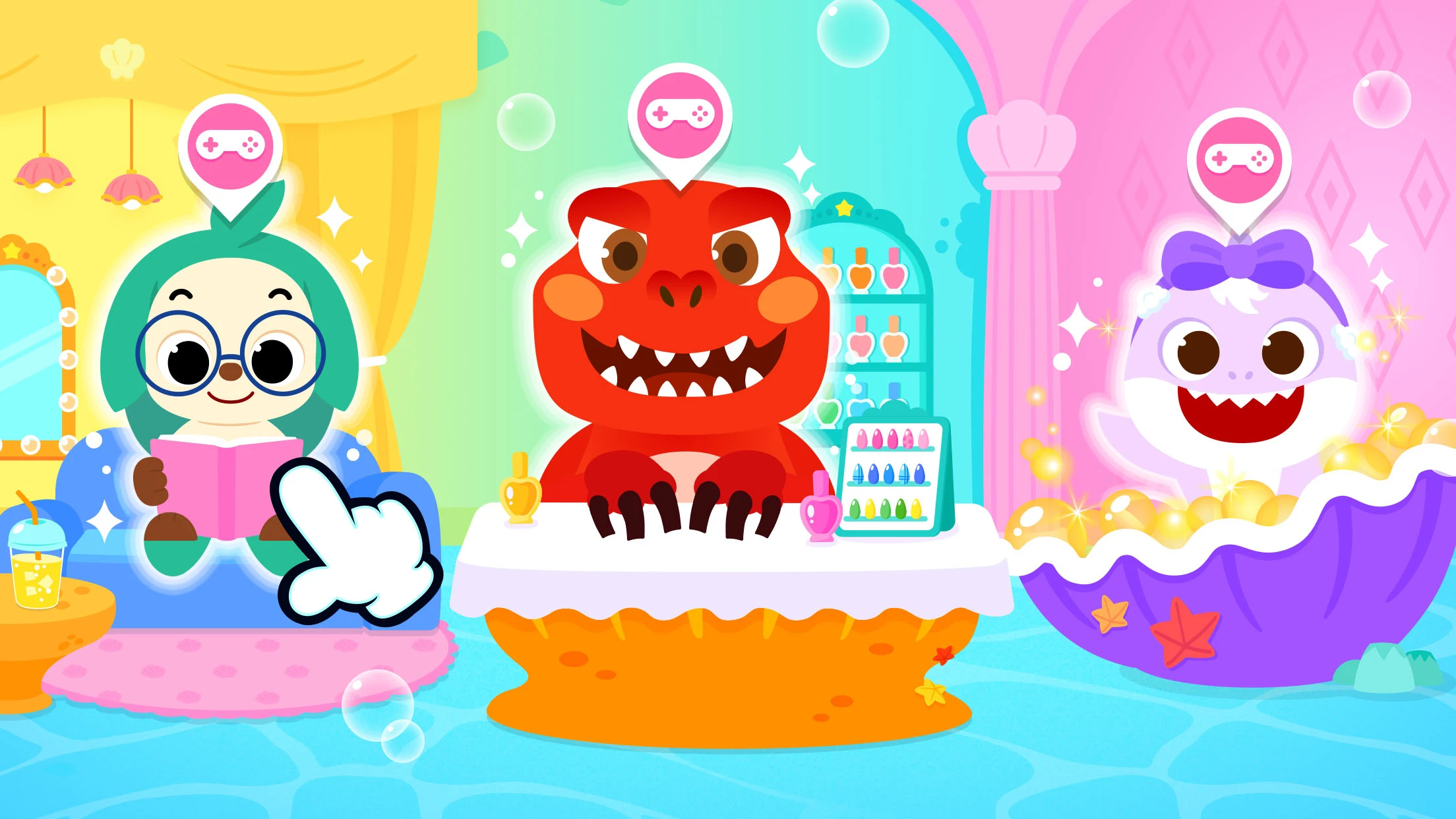 Baby Shark Makeover Game: Kids screenshot